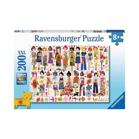 Ravensburger 200pc puzzle - Flowers and Friends