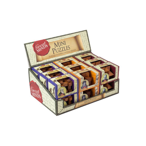 Great Minds Mini Wood Puzzles