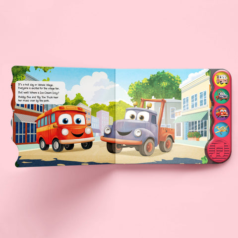 On the Go Vehicles Sound Book