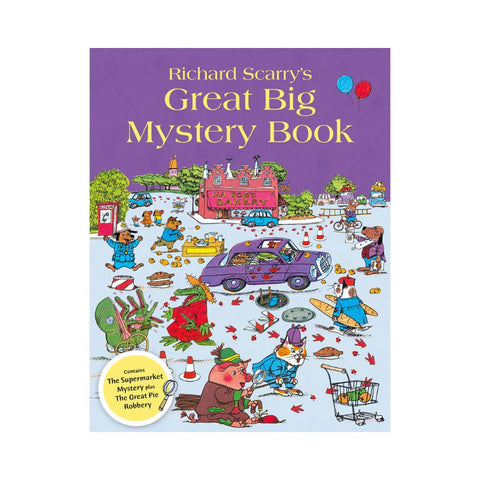 Richard Scarry's Great Big Mystery Book