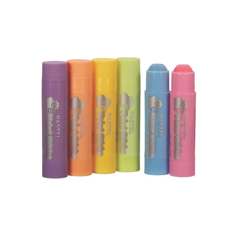 Little Brian Paint Sticks - Pastel 6pk