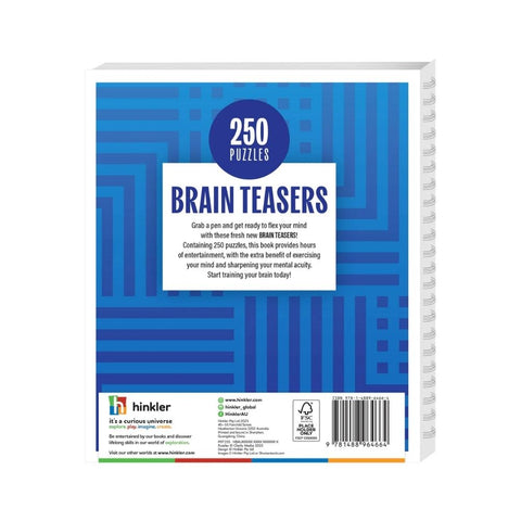 250 Puzzles Brain Teasers