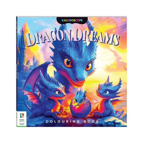 Kaleidoscope Colouring Dragon Dreams