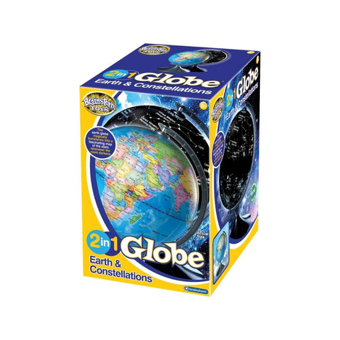 Brainstorm Toys - 2 in 1 Globe: Earth and Constellations
