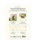 Cavallini Puzzle Greeting Card 60 Pc - Dog