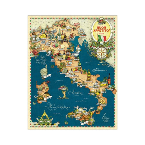 Cavallini - Buon Appetito  1000-piece puzzle 