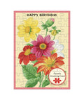 Cavallini Puzzle Greeting Card 