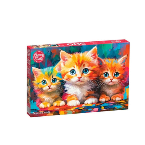 Cherry Pazzi - Three Little Hearts 500pc puzzle