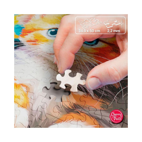 Cherry Pazzi - Three Little Hearts 500pc puzzle