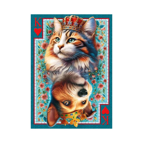 Cherry Pazzi - The Royal Card 1000pc puzzle