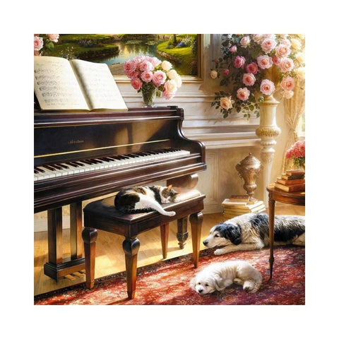 Cherry Pazzi - Piano Room 1000pc puzzle
