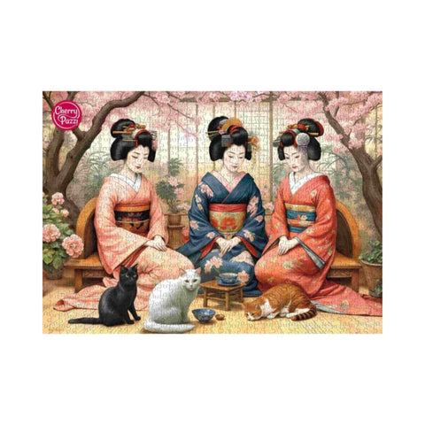 Cherry Pazzi - Springtime Tea 1000pc puzzle