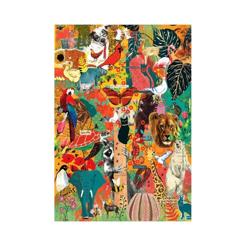 Clementoni - More is More, Animals & Botanics 1000pc puzzle