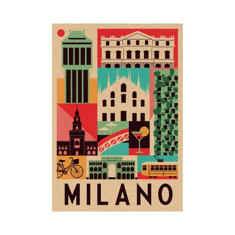 Clementoni - Style in the City, Milano 1000pc puzzle