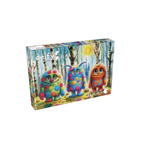   Delfy - Monsterous Trio 1000pc puzzle