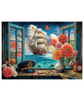 Delfy - Window Sea View 1000pc puzzle
