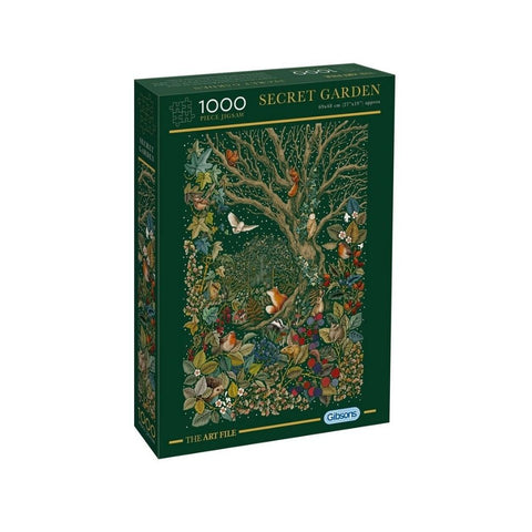 Gibsons - Art File Secret Garden 1000pc