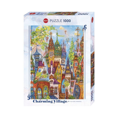 Heye - Charming Village; Red Arches 1000pc puzzle