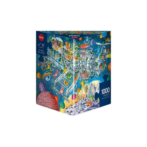 Heye - Paul; Aliens Welcome 1000pc puzzle