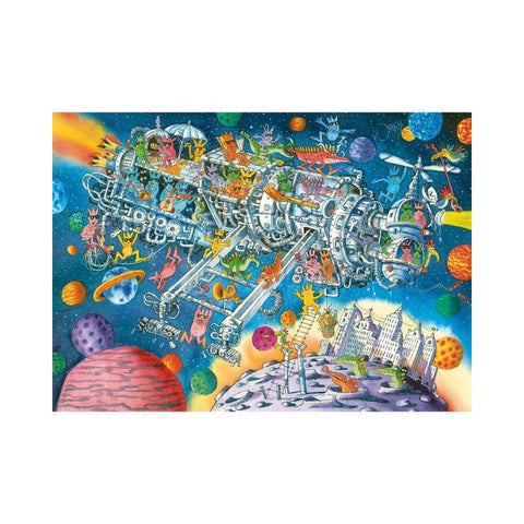 Heye - Paul; Aliens Welcome 1000pc puzzle