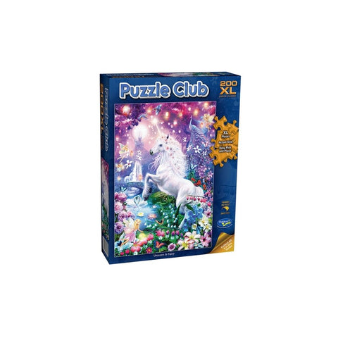 Puzzle Club Unicorn & Fairy 200XL piece puzzle