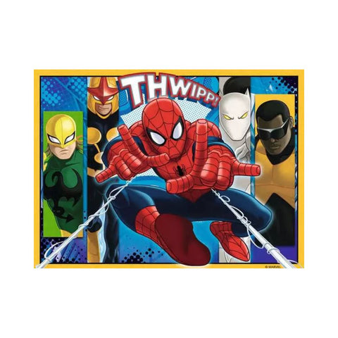 Marvel 4 In A Box Ultimate Spiderman Puzzles4