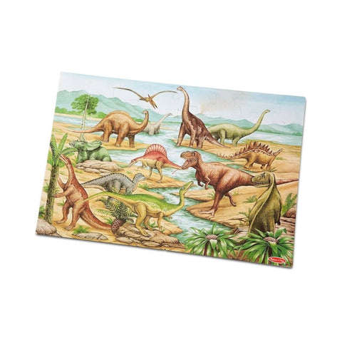 Melissa & Doug - Dinosaurs Floor Puzzle - 48 Pieces