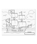 Jumbo Multi -Themed Colouring Pad 