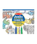 Jumbo Multi -Themed Colouring Pad 