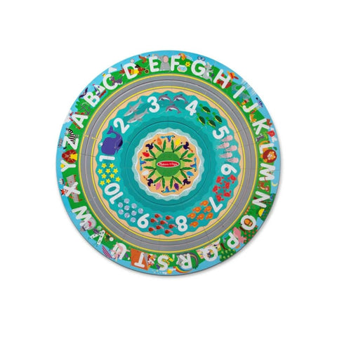 Melissa & Doug - Round the Shore Tracks Floor Puzzle