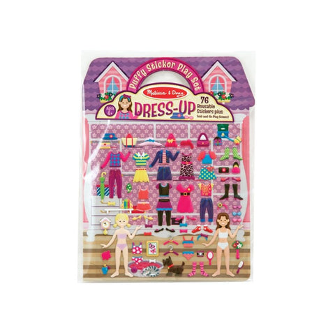 Melissa & Doug - Reusable Puffy Sticker Play Set - Dress-Up