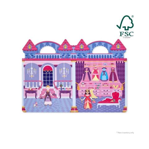 Melissa & Doug - Reusable Puffy Sticker Play Set - Princess