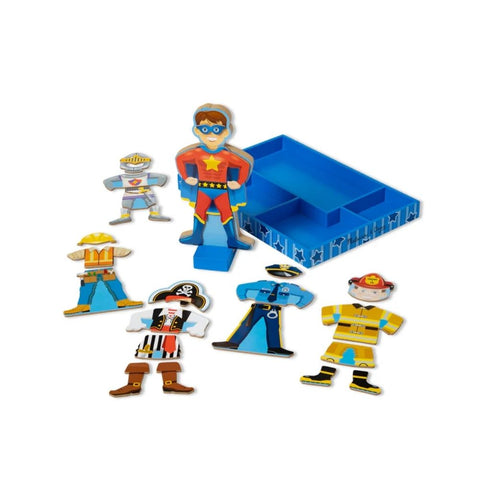 Melissa & Doug - Billy Magnetic Dress-Up Set