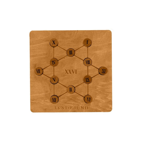 LOST & FOUND ROMAN NUMERAL PUZZLE