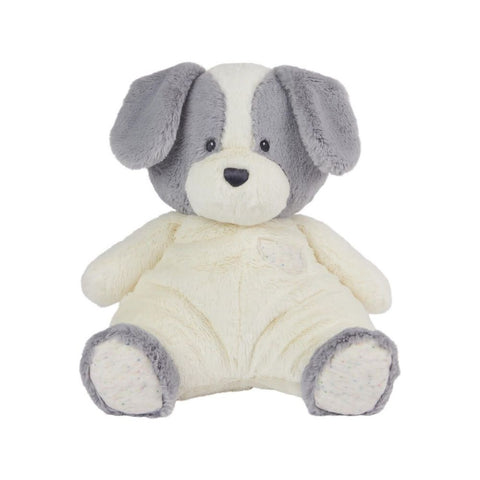 Gund - Oh So Snuggly Grey & White Puppy LGE