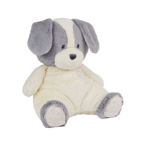 Gund - Oh So Snuggly Grey & White Puppy LGE