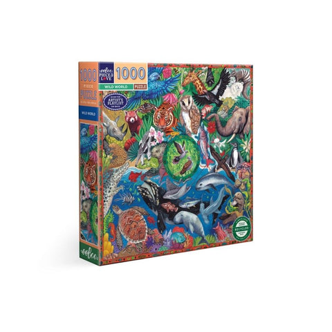 eeBoo 1000 Pc Puzzle – Wild World