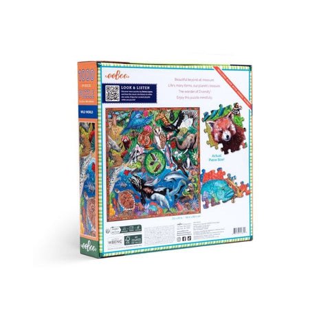 eeBoo 1000 Pc Puzzle – Wild World