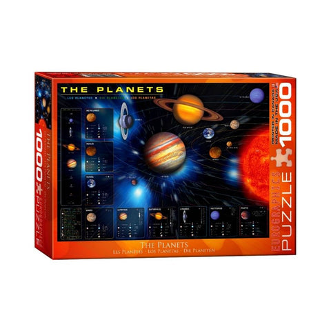 Eurographics - The Planets 1000-piece puzzle