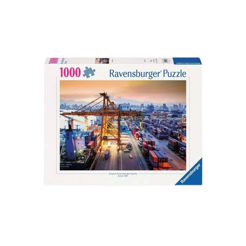 Ravensburger Hamburg Container Haven 1000 piece puzzle