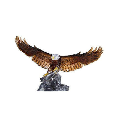 Crystal Puzzle 3D Brown Eagle 63 pieces