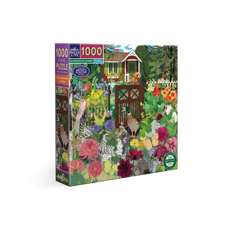 eeBoo 1000 Pc Puzzle – Scandinavian Garden