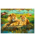 Lions in the Savannah 500-piece puzzle