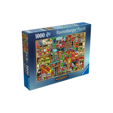 Awesome Alphabet F & G, 1000-piece puzzle
