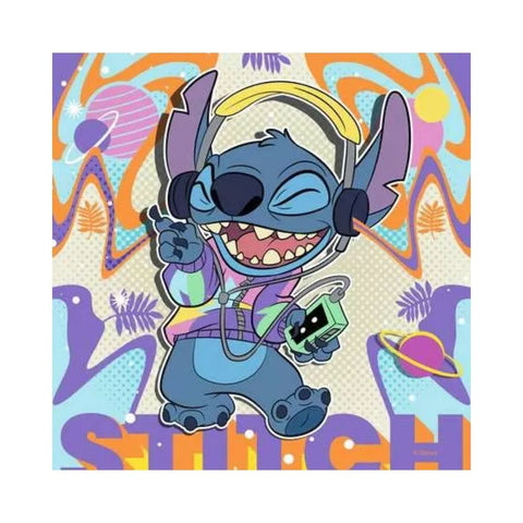  Stitch Play the Day Away 3 x 49-piece puzzles