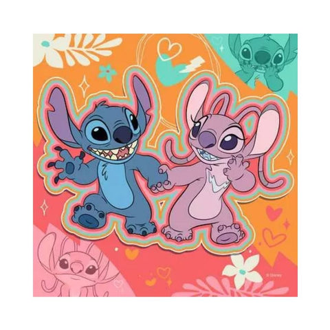  Stitch Play the Day Away 3 x 49-piece puzzles