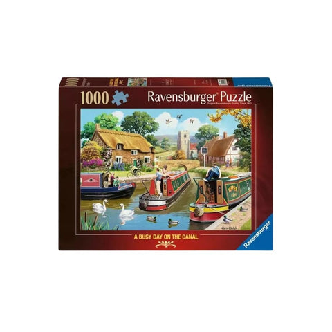 Ravensburger - A Busy Day on the Canal 1000-piece puzzle
