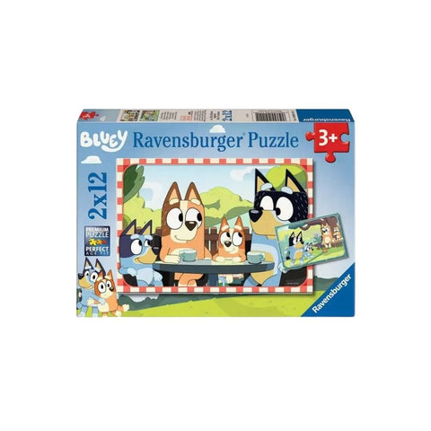 Ravensburger- Fun with Bluey 2 x 12 piece puzzles