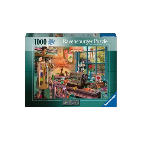My Haven No.4, The Sewing Shed 1000-piece puzzle