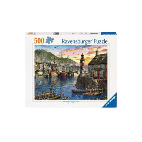 Ravensburger - Sunrise at the port  500-piece puzzle